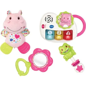 Hračka pro nejmenší Vtech Prvý darček pre bábëtko ružový SK