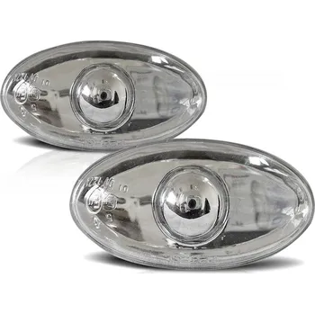 Přední světlomet Boční blinkry Tuning Tec Peugeot 206 / 206cc chromové