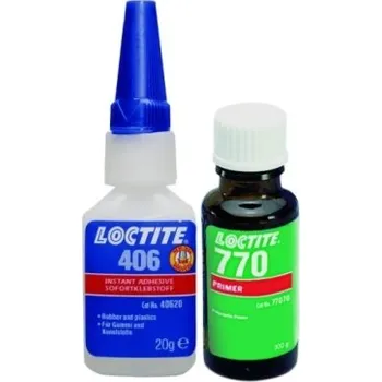 Loctite 406/20g + 770/10g sada na polyolefiny