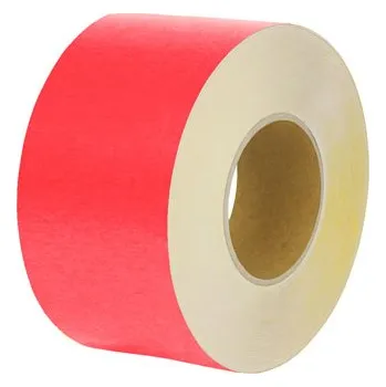 Lepicí páska Červená univerzální podlahová páska, 10cm × 25m – UPX