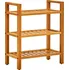 Botník vidaXL Botník se 3 policemi 50 x 27 x 60 cm dub