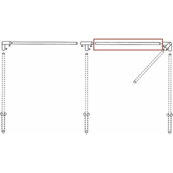 Příslušenství ke stanu Tyče na ochranu před větrem