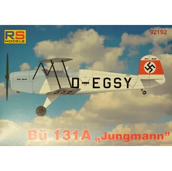 Plastikový model 1/72 Bücker Bü-131 A 'Jungmann' (5x camo)