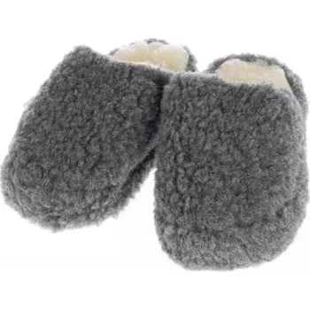 Dámské pantofle Pantofle vlněné grafit č. 37-38