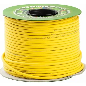 Příslušenství ke zvukové technice Sommer Cable STAGE 22 Highflex 200-0007 - mikrofonní kabel žlutý