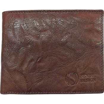Peněženka Pánská peněženka kožená Sendi Design Raoul hnědá SNW 6946 BROWN