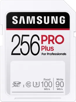 Paměťová karta Samsung Pro Plus SDXC 256 GB Class 10 UHS-I U3 (MB-SD256H/EU)