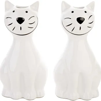 Zvlhčovač vzduchu Maximex Keramický zvlhčovač vzduchu na radiátory KOČKA, 2 ks v sadě