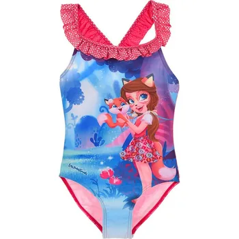 Dívčí plavky Enchantimals Růžové dívčí plavky Velikost: 116