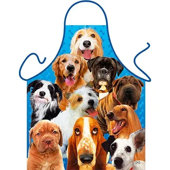 Kuchyňská zástěra Zástěra s motivem psů