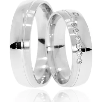 Prsten Stříbrné snubní prsteny L-199