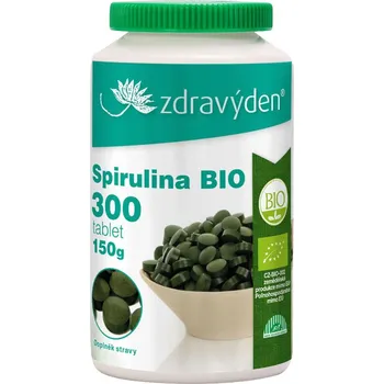Přírodní produkt NATURE7 Spirulina BIO tablety, 300 tabliet 16020