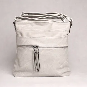 ROMINA&CO Malá crossbody kabelka ROMINA & CO D219/22 světlešedá