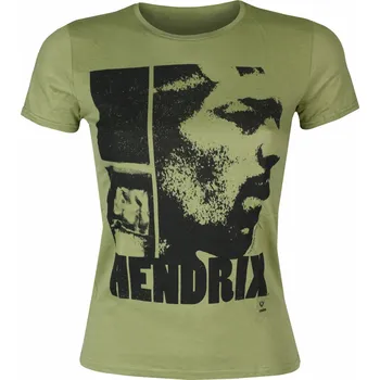 Dámské tričko Tričko metal dámské Jimi Hendrix - Let Me Live Scoop - ROCK OFF - JHXTS15LK - L