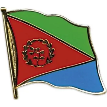 Odznak (pins) 20mm vlajka Eritrea - barevný