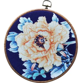 DAALO Vyšívací kolečko - pudrová růže