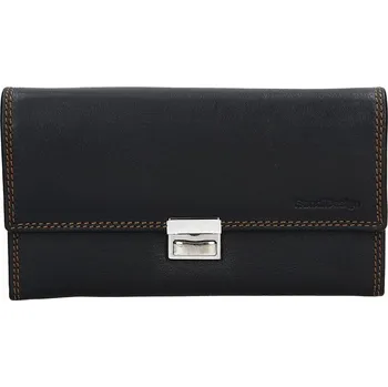 Peněženka Unisex kožený FLEK SendiDesign Marlen - černá