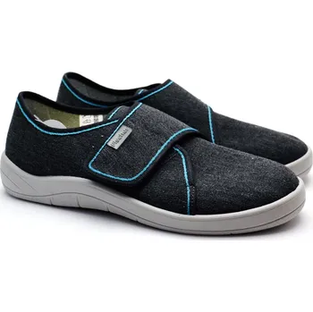 Chlapecké polobotky Bačkory FISCHER 201631 601 jeansgrau Velikost: 40