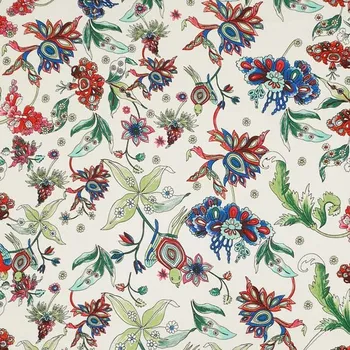 Šatovka N5688 krémová, květinový vzor, š.140