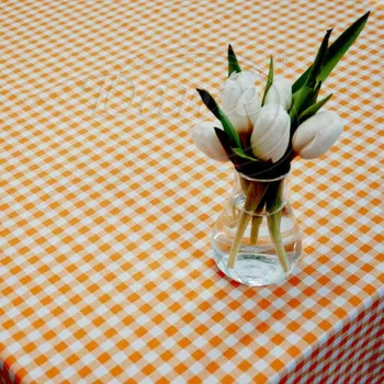 ubrus Dante Ubrus Kanafas oranžový - ubrus 100 x 140 cm