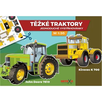 Papírový model Těžké traktory 1:35 - Betexa