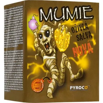 Zábavní pyrotechnika Pyrotechnika Mumie - kompakt 16 ran 25 mm