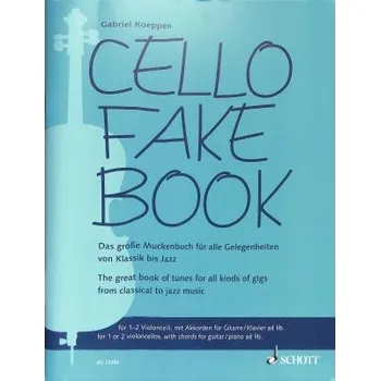 Cello Fake Book - Velk hudebn kniha pro vechny pleitosti od klasiky po jazz 1-2 violoncello a klavr nebo katyru 1248329