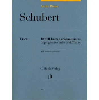 At The Piano - Schubert noty pro klavr - 12 znmch originlnch skladeb v postupnm poad obtnosti s praktickmi komenti 1054569