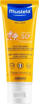 Přípravek na opalování Mustela Very High Protection Sun Lotion SPF50 40 ml