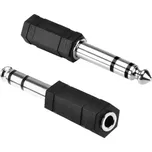 Phototools Adaptér - redukce z JACK 3,5 mm (F) na JACK 6,3mm (M) TRS (Stereo)