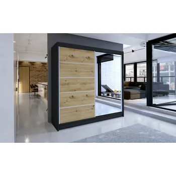 Ložnice Falco Skříň Taisa III 180 černá/artisan