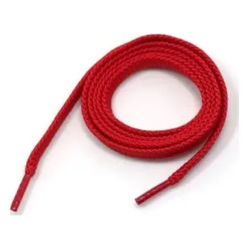 Tkaničky do bot Široké tkaničky do bot, jeden pár - Červené, 120 cm