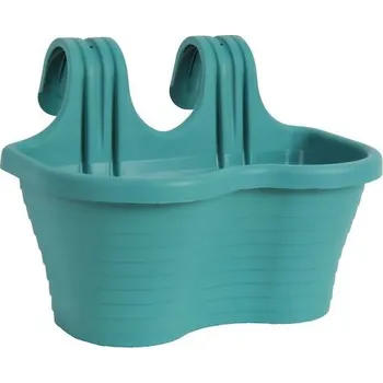 Květináč ALFIstyle Závěsný květináč, šířka 33 cm, zelený