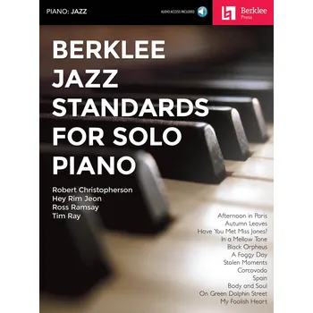 Berklee Jazz Standards for Solo Piano noty pro klavr 983069