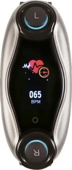 Chytré hodinky Helmer TWS 900 černé/stříbrné
