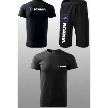 Tepláková souprava s krátkým rukávem Scania Kraťasy velikost: M, Triko velikost: 2XL