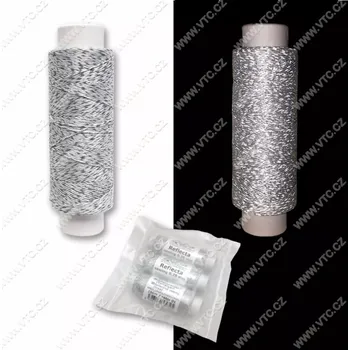 Nit reflexní vrchní (E) (Šicí potřeby)