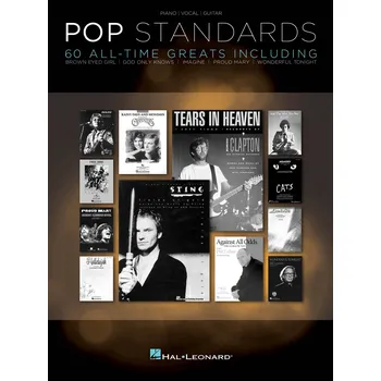 Pop Standards Piano, Vocal and Guitar 991336