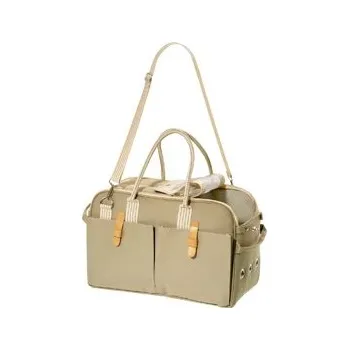 přepravka pro zvíře Flamingo Přenosná taška béžová 37x15x27cm