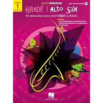 Gradebusters Grade 1 - 15 asnch sl od ABBY po Adele pro altov saxofon 1378374