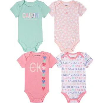 Kojenecká souprava Calvin Klein značková bodýčka pro holčičku Mia 6 - 9 m