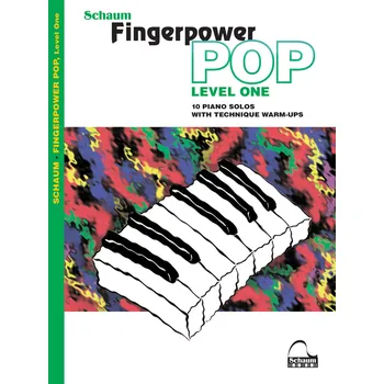 Fingerpower Pop - Level 1 - 10 Piano Solos with Technique Warm-Ups Mid to Late Elementary Lev 987105