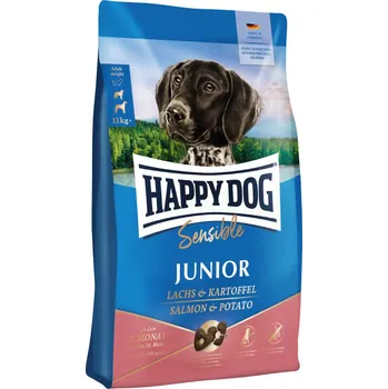 Krmivo pro psa HAPPY DOG Supreme Junior Salmon & Potato 2x10kg+DOPRAVA ZDARMA+1x masíčka Perrito (+ SLEVA PO REGISTRACI/PŘIHLÁŠENÍ! ;))
