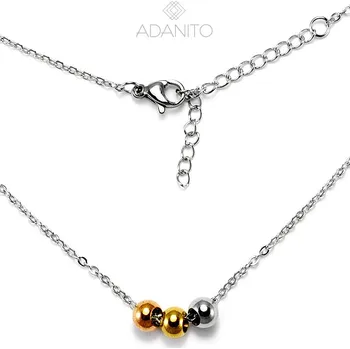 Náhrdelník Náhrdelník z chirurgické oceli s kuličkami