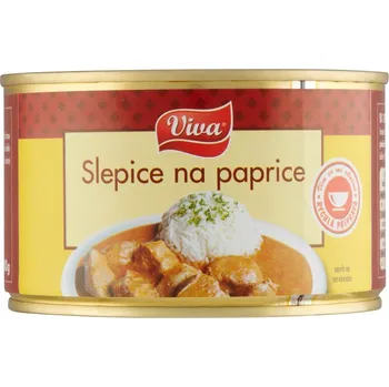 Hotové jídlo Viva Slepice na paprice se smetanou 400 g