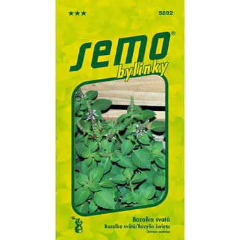 Semeno SEMO Bazalka svatá Thulsi 0,5 g