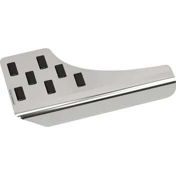 Opěrka nohy Dacia Duster 2010-2013 • nerez • Alu-Frost