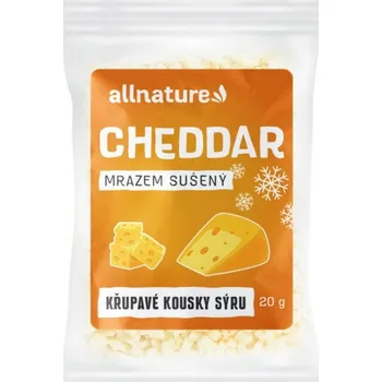 Allnature Cheddar sušený mrazem 20 g