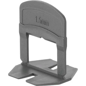 Obklad Nivelační mezerník pod obklad 1,5mm, šedý, 300ks