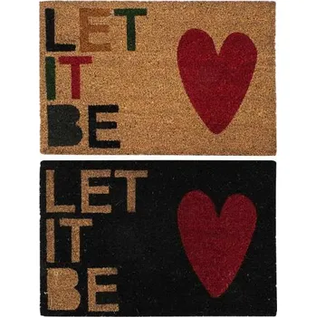 Rohožka Rohožka "LET IT BE" 60x40x1.5/2dr.